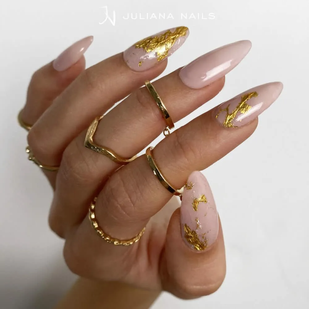 Folije Nail Art Metallic Mesh nohti